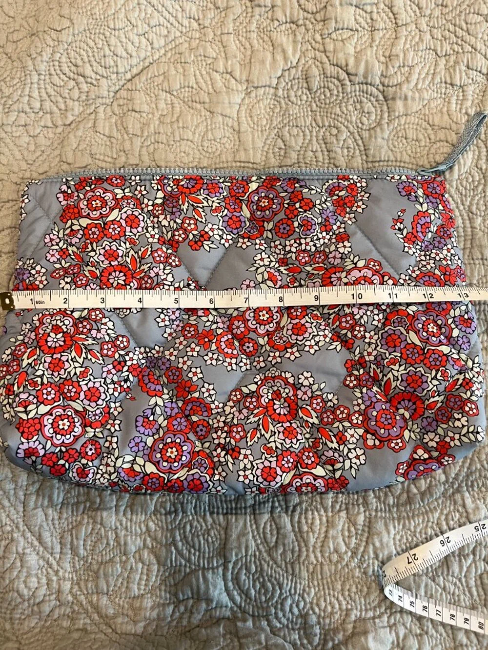 Vera Bradley Featherweight Large Pouch - Paisley Bouquet